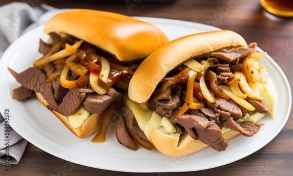 Fototapeta grilled steak