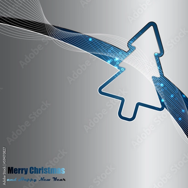 Obraz Christmas background