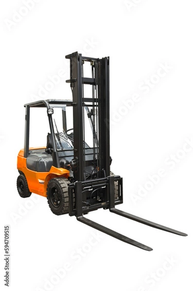 Obraz Electric pneumatic forklift