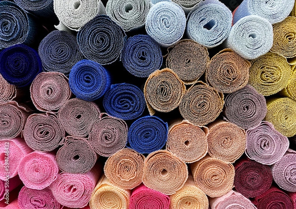 Obraz corrugated colored paper for close-up creativity
