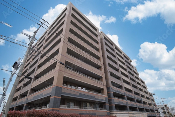 Fototapeta 新築マンションのイメージ