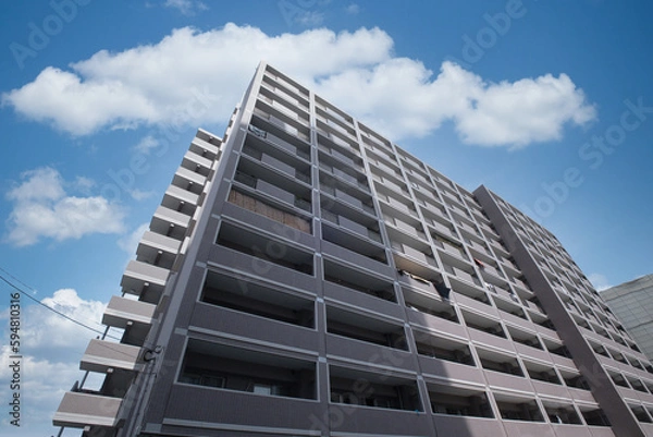 Fototapeta マンションの外観