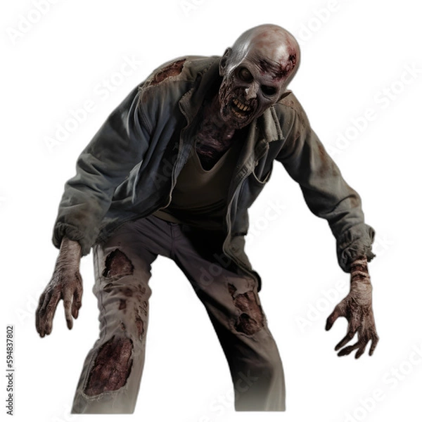 Obraz zombie from the walking dead series