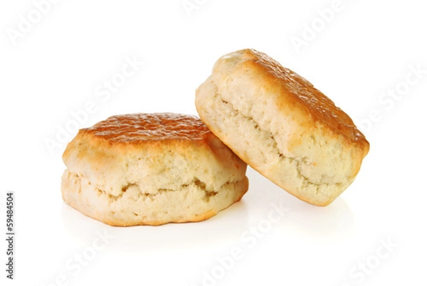 Obraz Two uncut scones