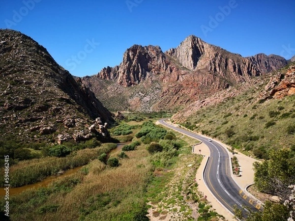 Obraz road in mountains
