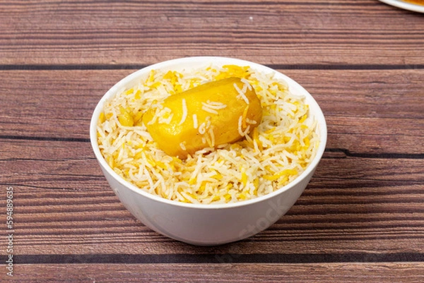 Obraz Aloo biryani