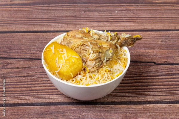 Obraz Chicken biryani