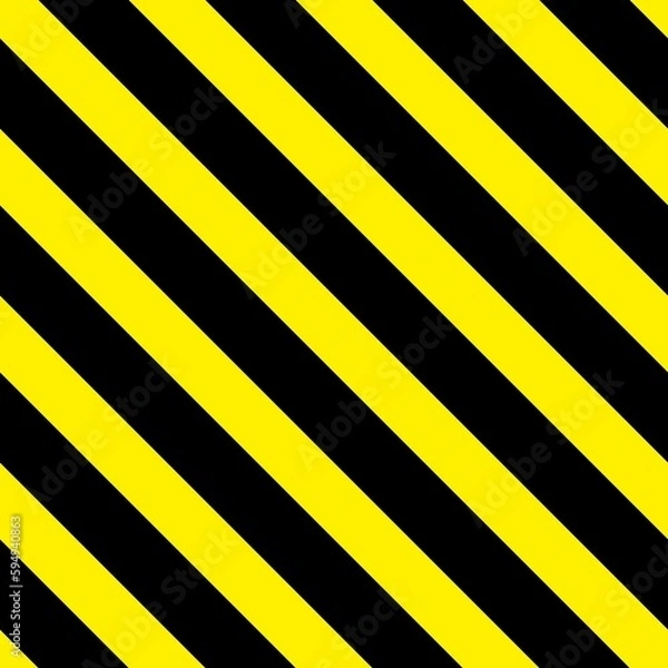 Obraz Caution Stripes Textures, warning stripes, safety stripes, warning background.