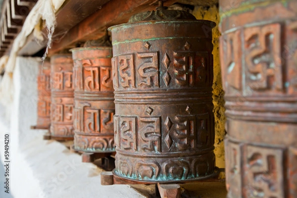 Obraz Prayer's wheel