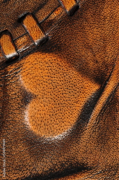 Fototapeta Leather Textured