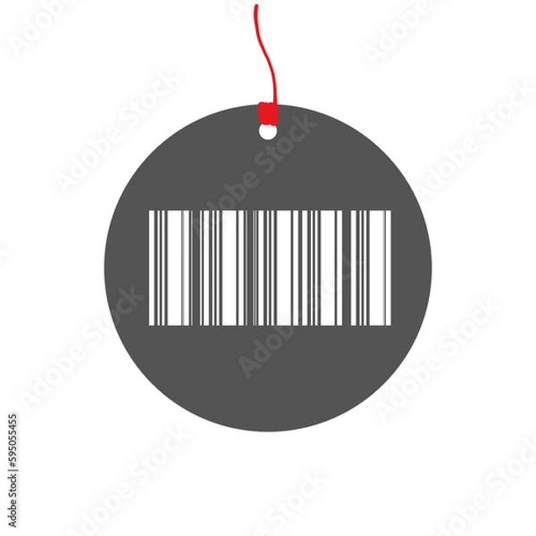 Obraz tag label, barcode, tag