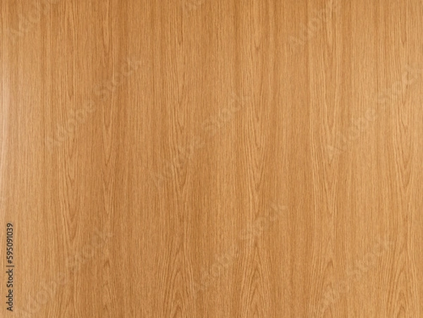 Obraz Wood veneer on a door. Full frame texture with wood grain. Natural material background in an interior of a home. Empty space perfect an abstract backdrop.