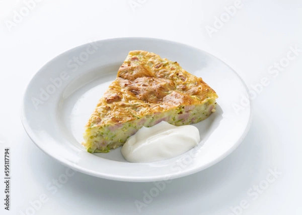 Fototapeta fish on a plate