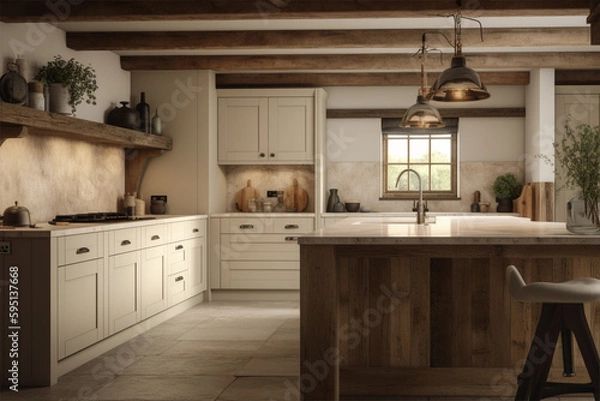 Obraz farmhouse kitchen