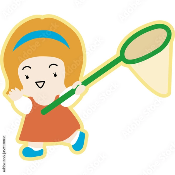 Fototapeta 즐거운 곤충채집
