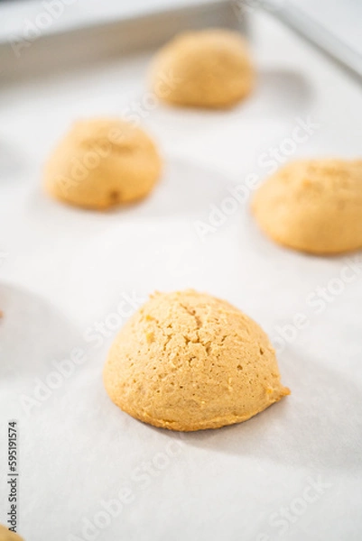 Fototapeta Eggnog Scones