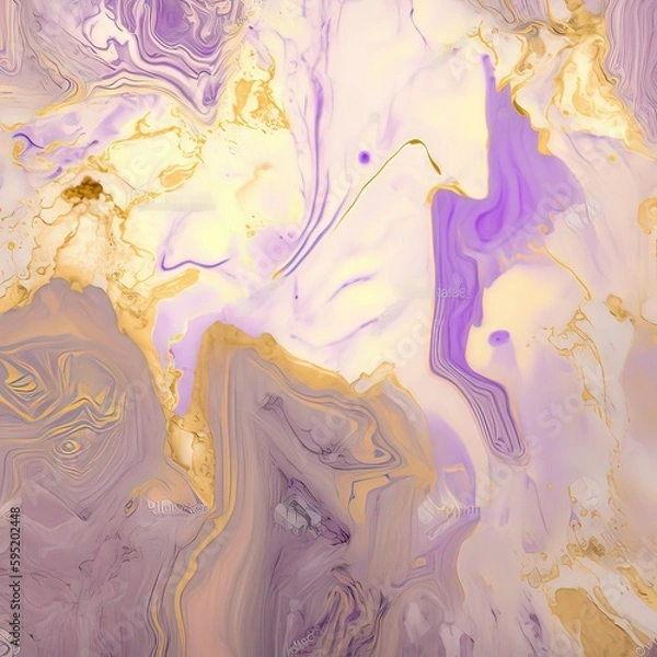 Obraz abstract background with flowing lines