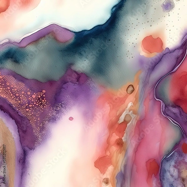 Obraz abstract background with flowing lines