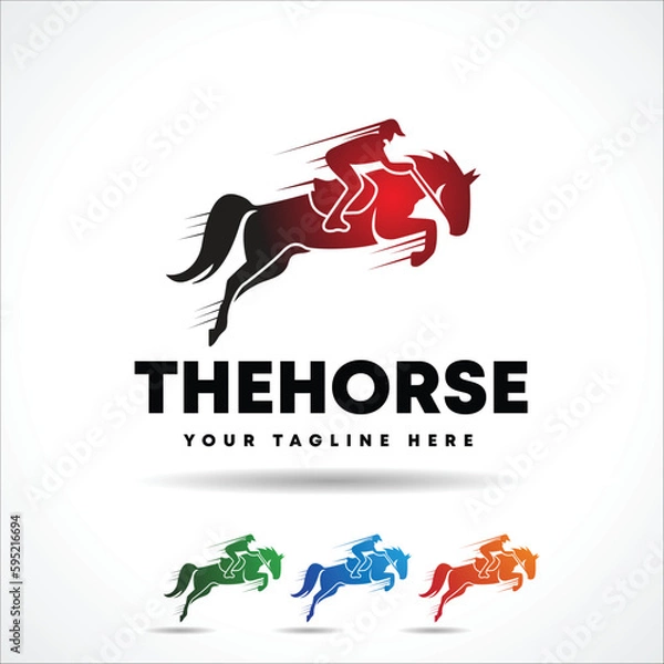 Obraz Horse Logo Design