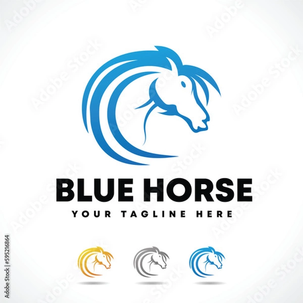Obraz Horse Logo Design
