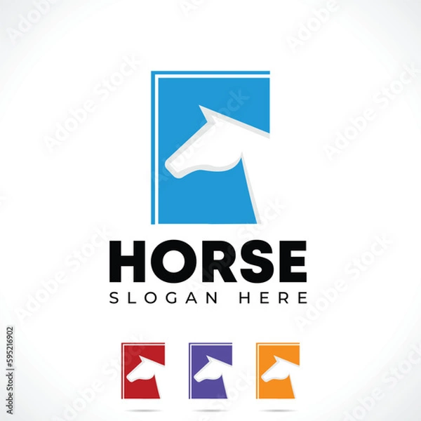 Obraz Horse Logo Design