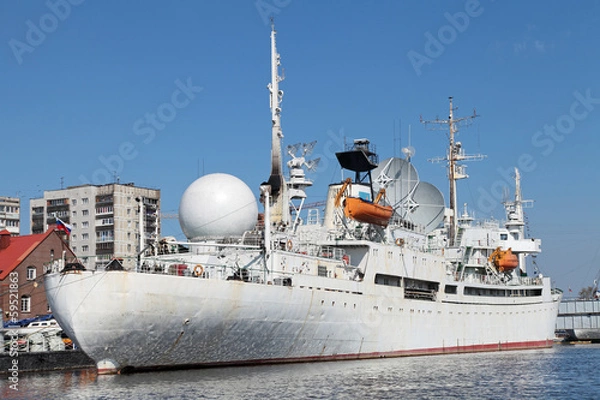 Obraz Statek badawczy