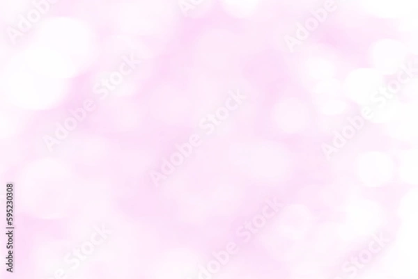 Fototapeta Blurred Spring Summer Nature Background with light Bokeh. Abstract blur pink soft pastel colors for backdrop. Defocused effect. Art clean pink cyan Illustration. Free Space for design