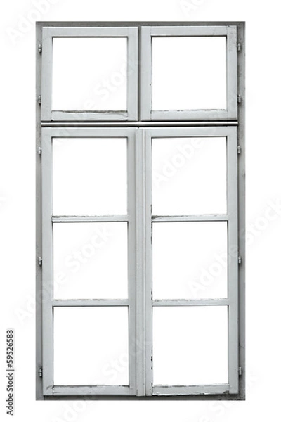 Obraz Window isolated on white