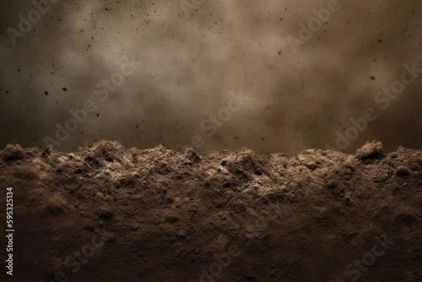 Obraz soil dirt texture with some fine grain