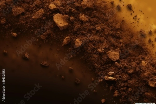 Fototapeta soil dirt texture with some fine grain