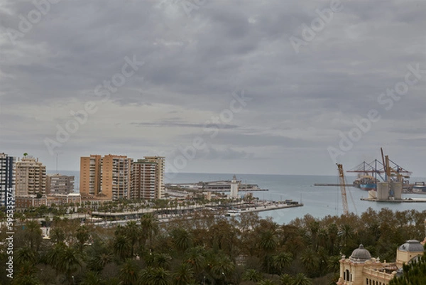 Fototapeta view of the city