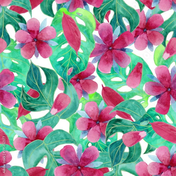 Obraz Tropical beach pattern