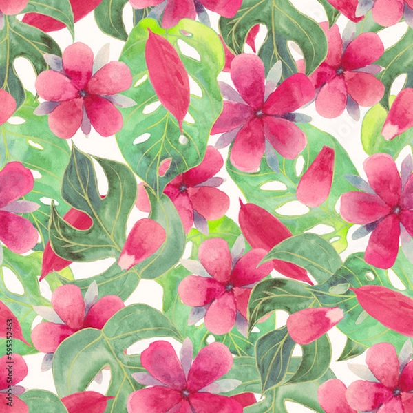 Obraz warm tropical beach pattern