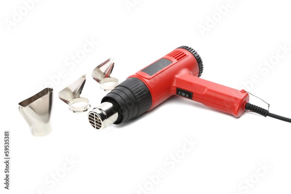 Obraz Hot air gun with tips.