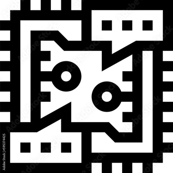 Fototapeta Transparent Nlp icon. Nlp isolated on transparent background.