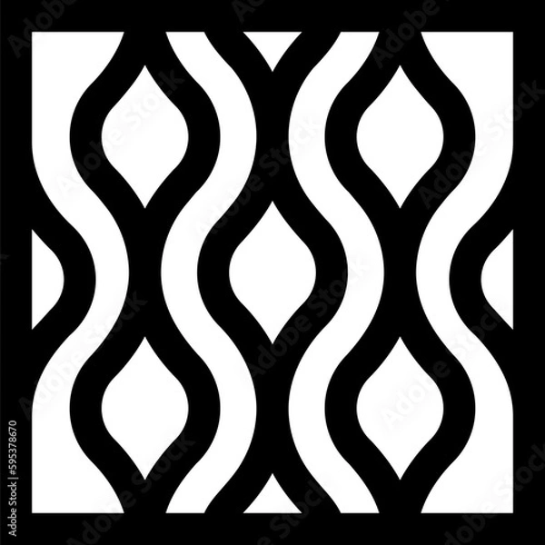 Fototapeta Transparent Pattern icon. Pattern isolated on transparent background.