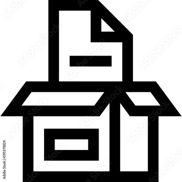 Fototapeta Transparent Fulfillment icon. Fulfillment isolated on transparent background.