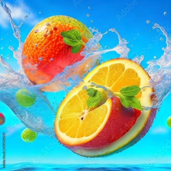 Obraz orange and lime