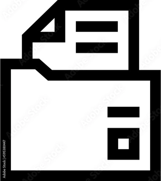 Fototapeta Transparent Content  icon. Content  isolated on transparent background.