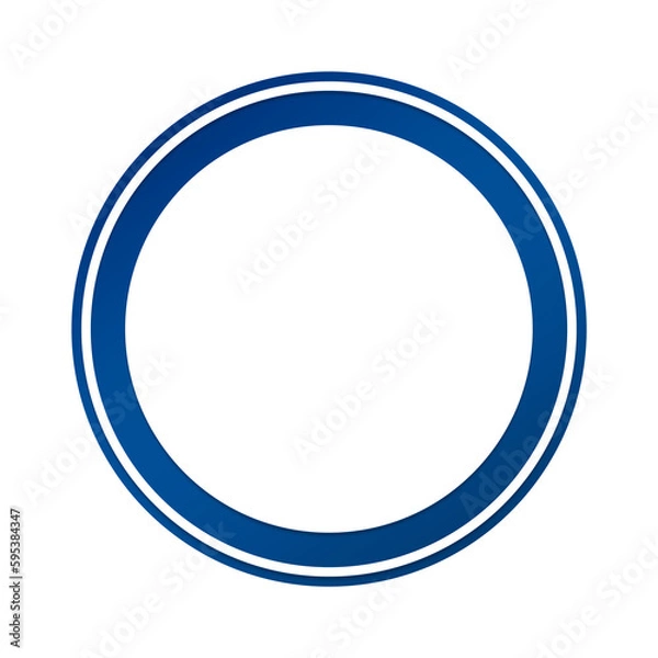 Fototapeta banner circle frame and dot