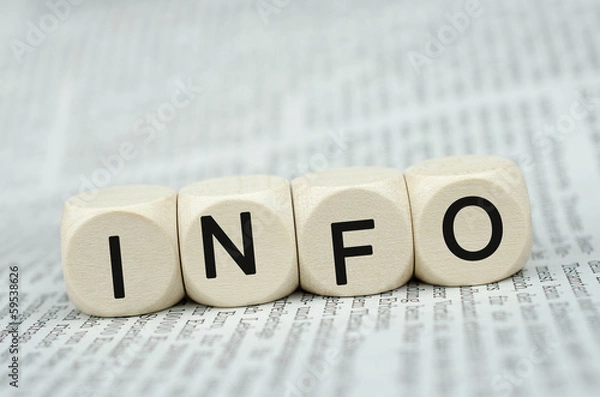 Fototapeta Info