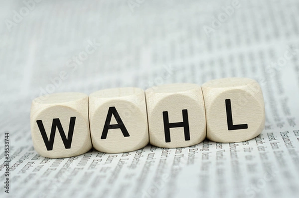 Fototapeta Wahl