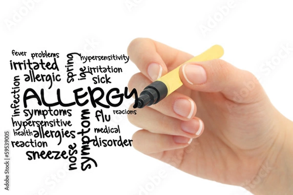 Obraz allergies