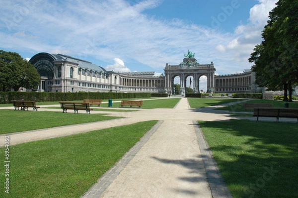 Obraz Parc Du Cinquantenaire, Bruksela, Belgia