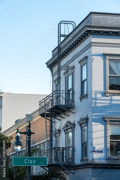 Obraz Buildings of a modern city in the United States