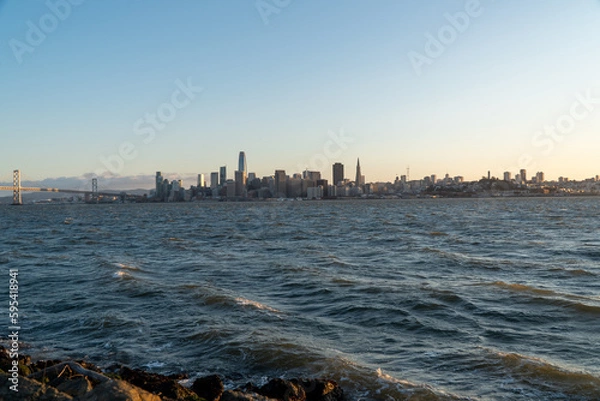 Obraz Very high sea waves on the coast