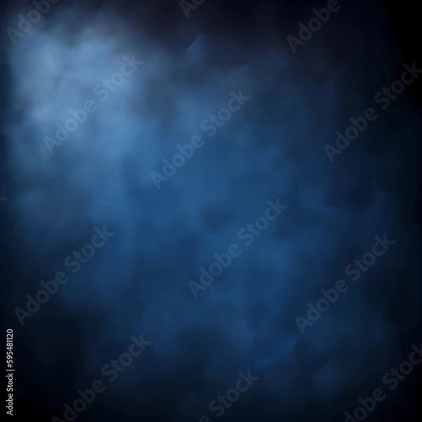 Fototapeta Mottled Blue Background created with Generative AI Technology