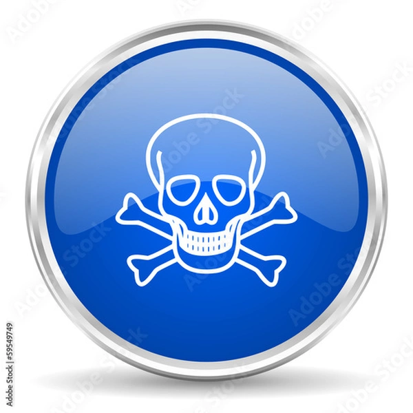 Fototapeta skull icon