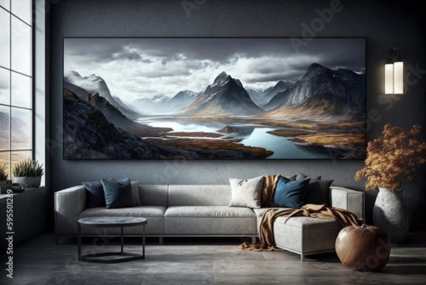 Fototapeta AI-Powered Roadtrips: Generative AI Meets Travel