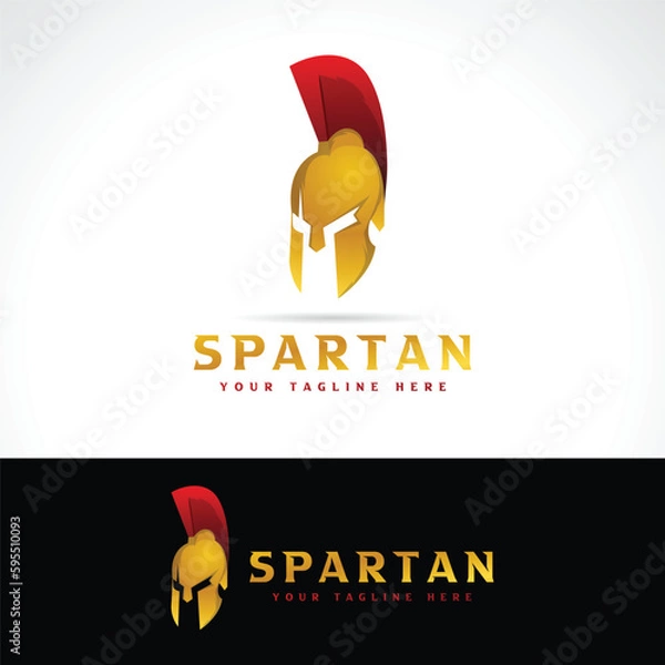 Obraz Spartan Logo Design
